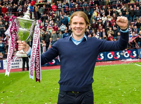 Robbie Neilson is back at Hearts after three and a half years away. Picture: SNS