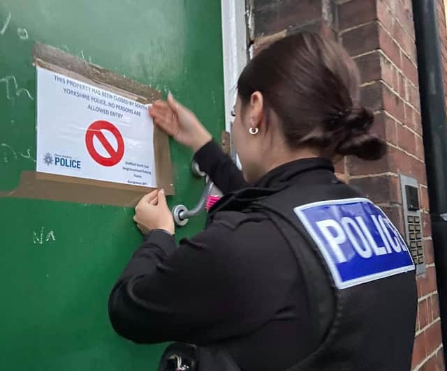 South Yorkshire Police secured a closure order for a property on Burngreave Road, Burngreave, following reports of drugs, prostitution and anti-social behaviour