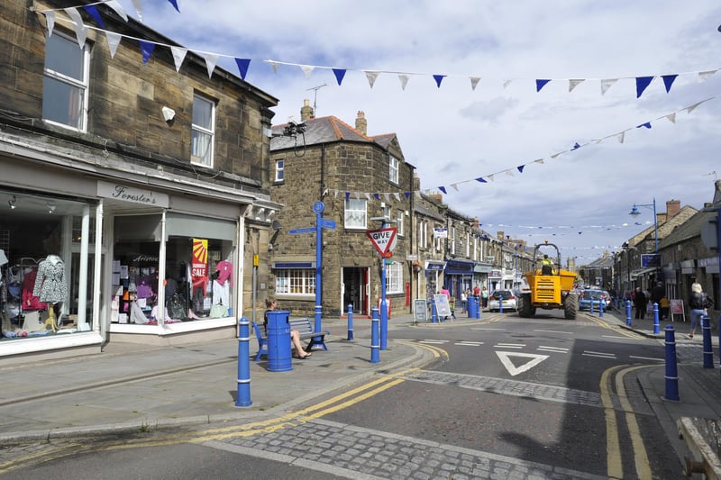 Amble had a 37.3% increase in footfall over the bank holiday compared with the previous three weeks.