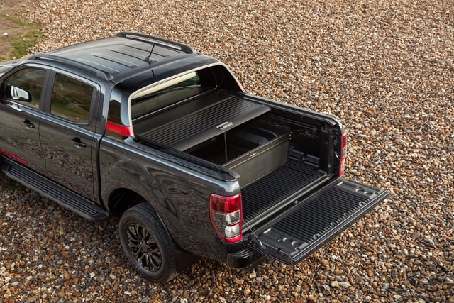 The double cab Ranger load-bed length is 1.5 metres and it can carry a maximum payload of 1,217kg