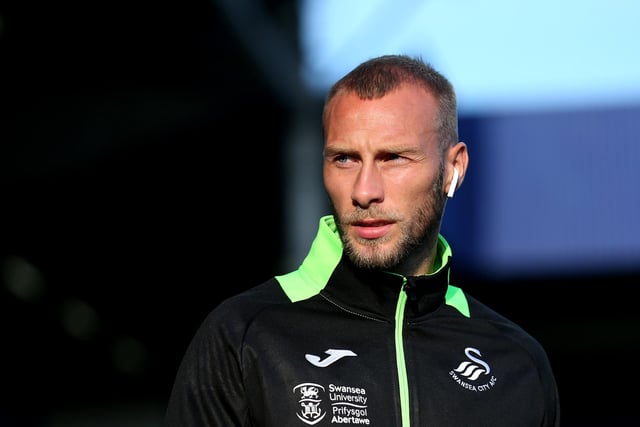 Swansea City ace Mike van der Hoorn has revealed his ambition is to play football back in his native Netherlands, amid speculation over whether he will extend his current contract. (Sport Witness). (Photo by Alex Pantling/Getty Images)