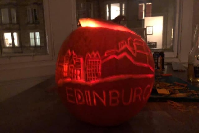 A homage to our glorious city, this pumpkin comes with a castle. A carving fit for a King.