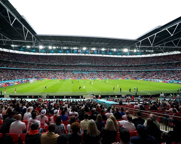 Fourteen venues across five countries have been shortlisted by the UK and Ireland bid team to host matches at Euro 2028, including Wembley - but none in Yorkshire - Mike Egerton/PA Wire.