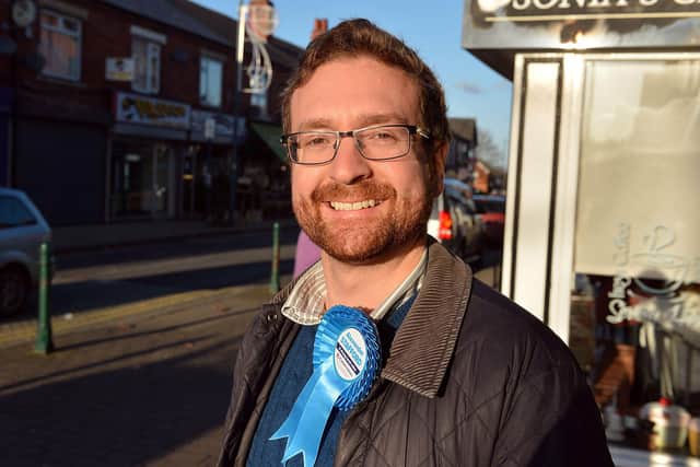 Alexander Stafford, Conservative MP for Rother Valley,