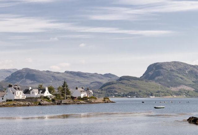 The 'jewel of the Highlands' lies on Loch Carron close to the bridge to Skye. A beautiful town, it has been the filming site for many TV programmes and films.