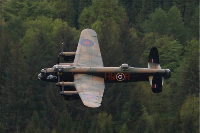 A Lancaster bomber will soar over Doncaster to mark the Dambusters raids.
