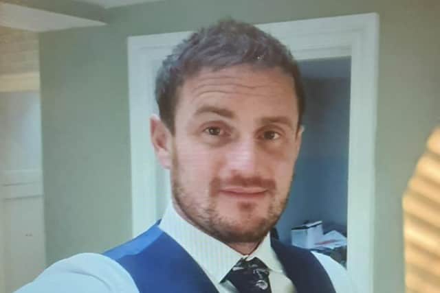 Liam Smith 38, was shot in the face and then had acid poured over him outside his home in Wigan, Greater Manchester, on November 24 last year. (Photo supplied by Greater Manchester Police)