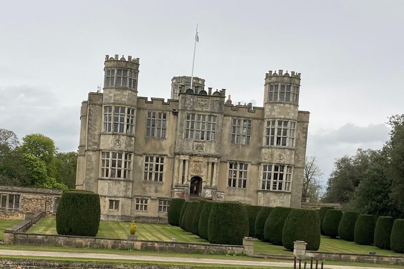 South Lodge stands at the entrance to Barlborough Hall, a Grade I-listed country house currently home to Barlborough Hall School.