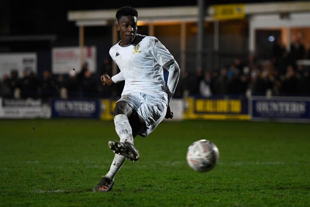 The highly-rated 18-year-old forward has swapped Elland Road to the KC Stadium after being with the Leeds academy since the age of 11. Picture: George Wood/Getty Images