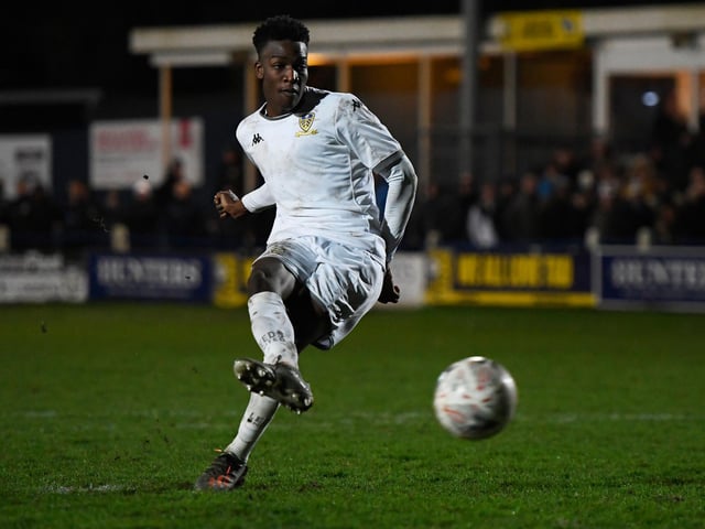 The highly-rated 18-year-old forward has swapped Elland Road to the KC Stadium after being with the Leeds academy since the age of 11. Picture: George Wood/Getty Images