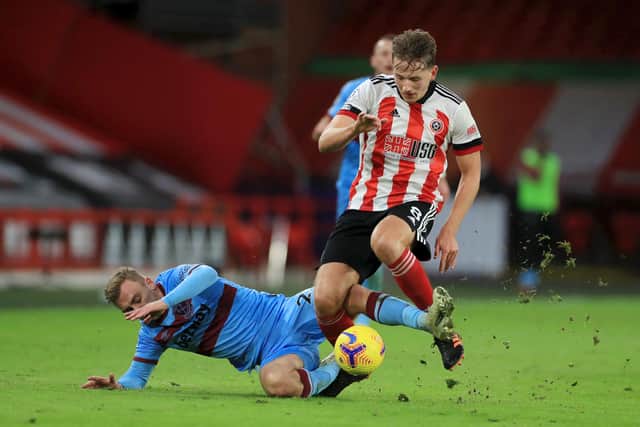 Sheffield United's Sander Berge (Photo by Mike Egerton - Pool/Getty Images)