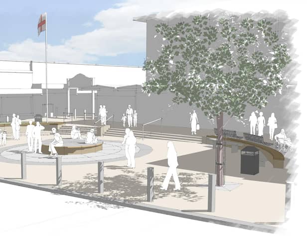 As well as the square, £2m is proposed to acquire, demolish and redevelop the Heron block, and a further £900,000 will fund a youth employment hub and other schemes to reduce the number of people not in work or education.