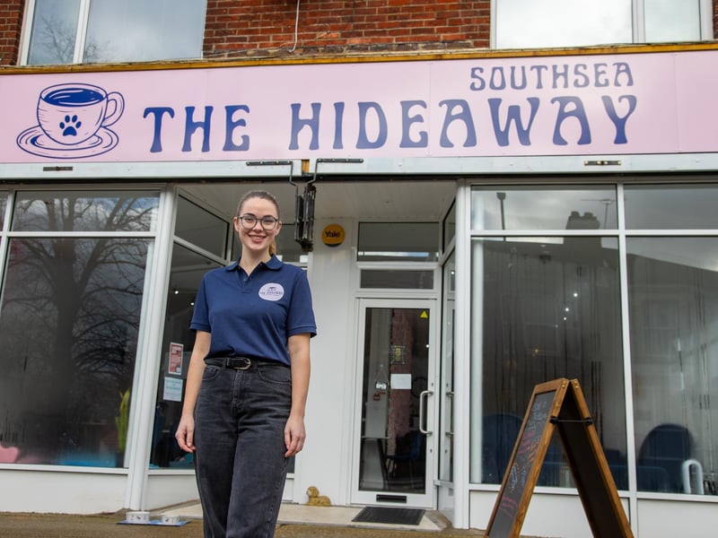 Chloe Wheelerm took to social media this month to confirm the closure of The Hideaway, in Southsea. 

Pictured - Chloe Wheeler of Hideaway Dog Cafe

Photos by Alex Shute