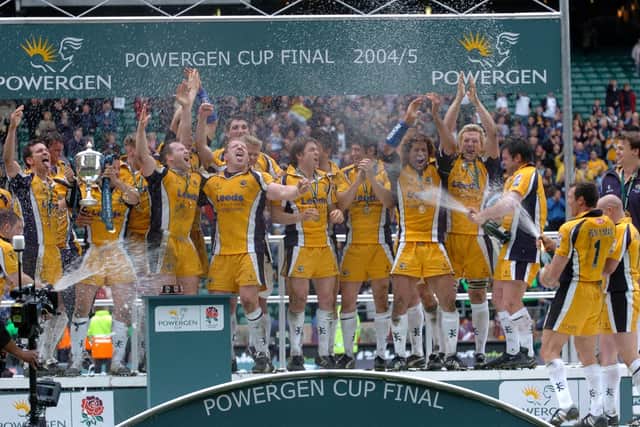 Rugby club Leeds Tykes, seen celebrating their 2005 Powergen Cup title here, have proudly taken on the Yorkshire nickname