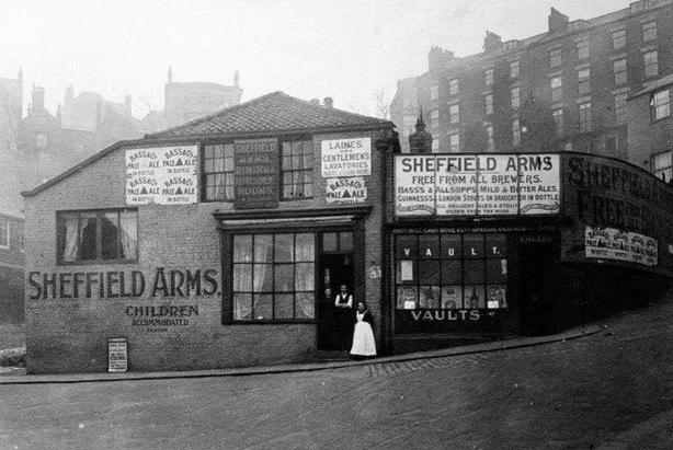 The Sheffield Arms was on Foreshores Road and was part of the area that has been cleared by the demolition of the futurist.