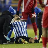 Injury curse strikes as Sheffield Wednesday's new signing Harlee Dean goes off injured.