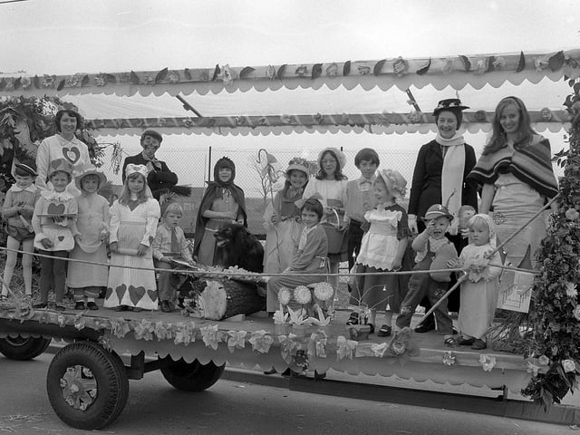 Do you recognise anyone dressed up here?