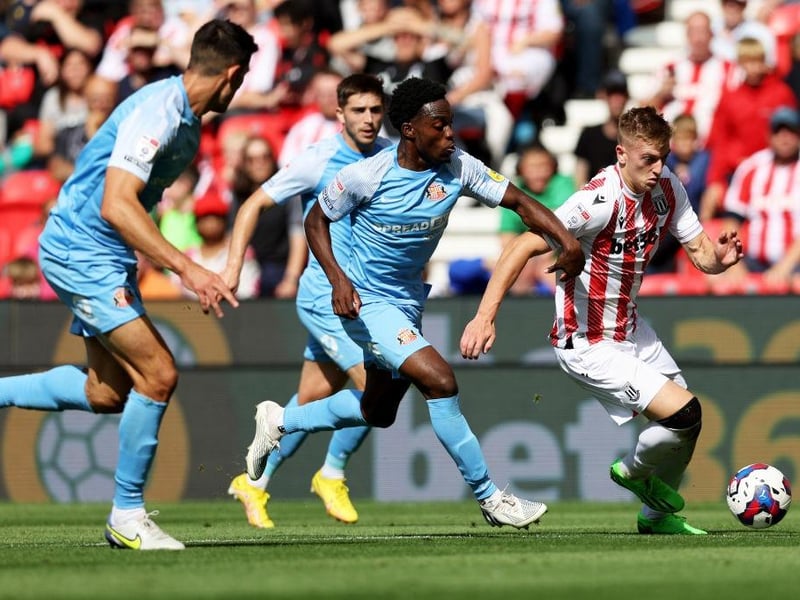 The midfielder is back at Sunderland after his loan spell at Plymouth Argyle.