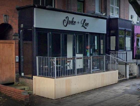 Juke & Loe on Ecclesall Road in Sheffield, where Guardian food critic Jay Rayner praised the 'delightful and impressive cooking' after visiting to sample the lunch menu