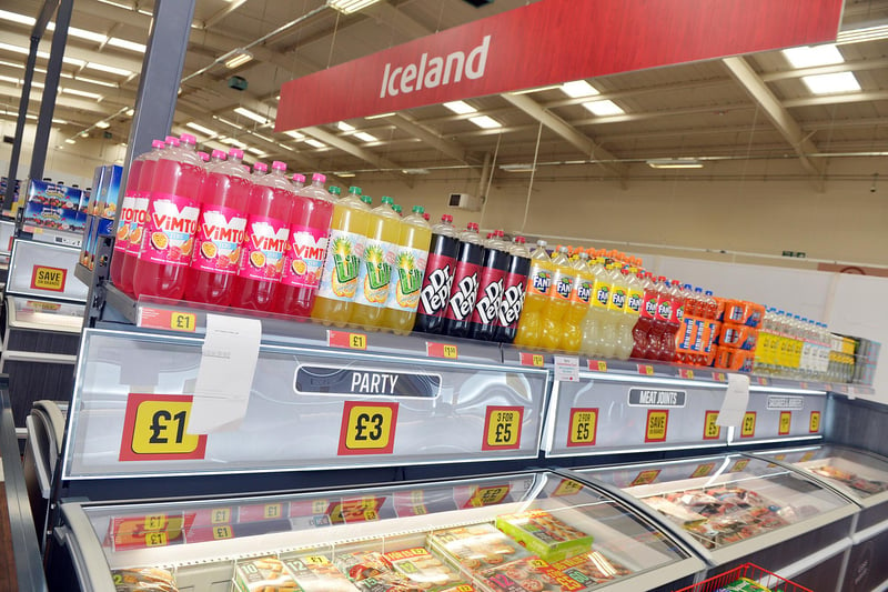 The new Iceland store in The Range at Chesterfield.