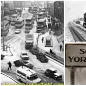 We may have been hit by snow this winter. But these pictures show how Sheffield was hit by a big freeze which went on for months at the start of 1979