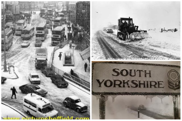 We may have been hit by snow this winter. But these pictures show how Sheffield was hit by a big freeze which went on for months at the start of 1979