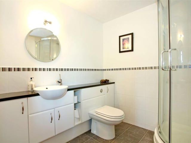 En-suite shower room.