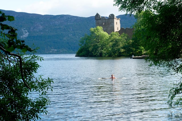 For another sensational backdrop, try a dip in Loch Ness in the shadows of Urquhart Castle, where a stretch of secluded shoreline can be accessed through fields on the road between the castle car park and Drumnadrochit.