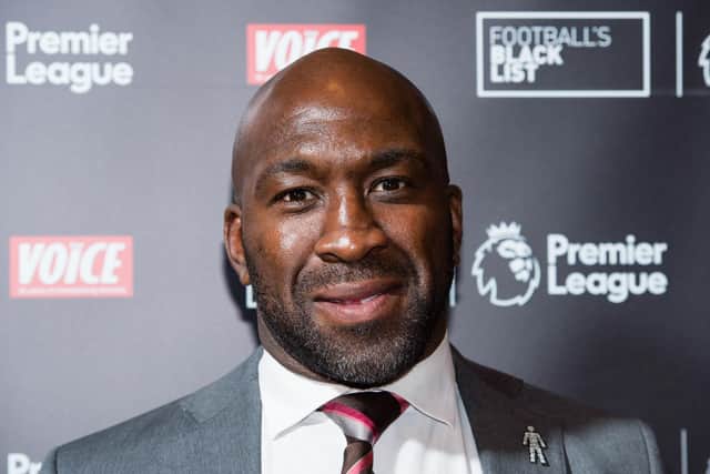 Sheffield Wednesday's Darren Moore has been named on the Football Black List for 2021. (Photo by Jeff Spicer/Getty Images for Premier League)
