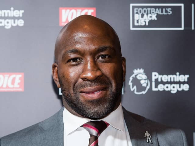 Sheffield Wednesday's Darren Moore has been named on the Football Black List for 2021. (Photo by Jeff Spicer/Getty Images for Premier League)