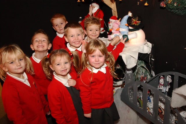 Castletown Primary had its own Santa's grotto in 2005 and here are some of the children who paid it a visit. Are you among them?