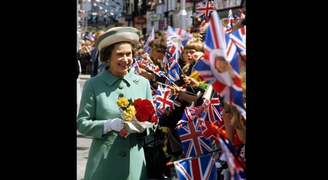 File photo dated 29/06/77 of Queen Elizabeth II on a walk-about in Portsmouth during her Silver Jubilee tour of Great Britain as she turns 90 on the April 21st. PRESS ASSOCIATION Photo. Issue date: Sunday April 3, 2016. See PA story ROYAL Birthday. Photo credit should read: PA Wire