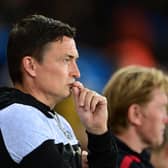 Paul Heckingbottom, manager of Sheffield United at Swansea City: Ashley Crowden / Sportimage