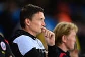 Paul Heckingbottom, manager of Sheffield United at Swansea City: Ashley Crowden / Sportimage