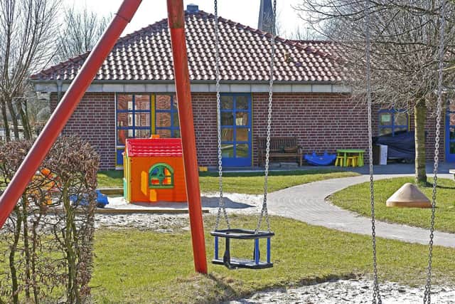 The warning was issued following reports from around the country that children have been trying to fit into baby swings as part of a TikTok trend.