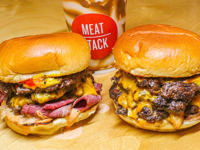 YEP reader Josh Smith named Meat:Stack, in Bishopgate Street, as the best place for a burger in Leeds. 