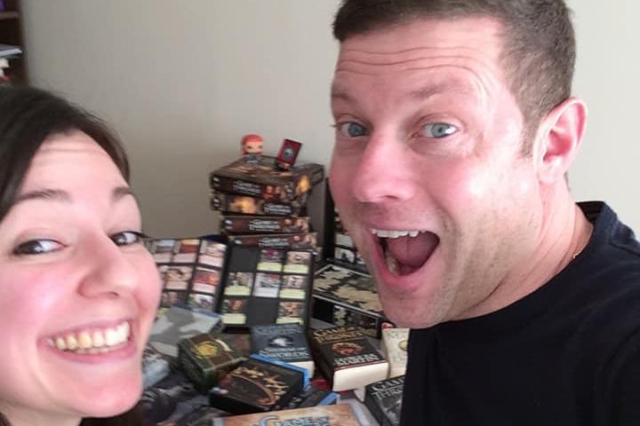 Rebecca Walker said: "Dermot O’Leary came to our house to film for a TV pilot. I showed him our game of thrones card game collection and my mum baked him a cake. We then sat on the sofa, ate cake and watched the first episode of game of thrones together."
