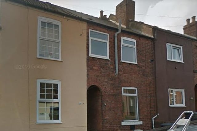 This two bedroom terrace has a "useful" cellar. Marketed by Wilkins Vardy, 01246 580064.