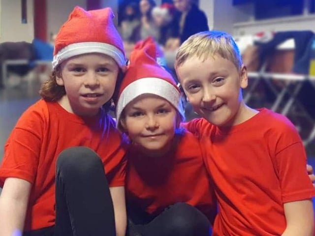 KJ's Dance and Cheer celebrated with a Christmas Theme Week, Christmas Concert and Christmas Party at the studio
