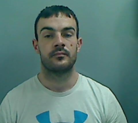 Foster, 25, of Holme House Prison, was jailed for 20 months to run in addition to a previous 26-month sentence after he admitted committing robbery and criminal damage in Hartlepool on May 2.