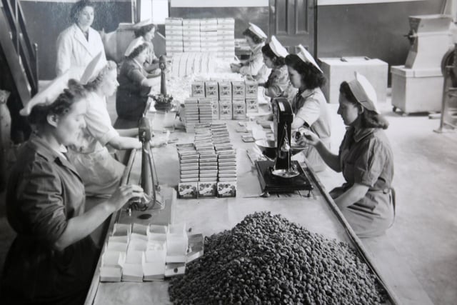 The confectioner Simpkins celebrated its centenary in 2021 and still operates from the same factory in Hillsborough, pictured here.

Simpkins has been making its famous boiled sweets since being founded in 1921 by Albert Leslie Simpkin on his return from the First World War. The firm still uses the same techniques and some of the same machinery to churn out some five million sweets a week.

The travel tins, which are a classic childhood memory of long car journeys, were introduced to prevent the sweets going sticky due to their high fruit juice content, with the white powder initially added to stop the sweets sticking together.

The original tins of Simpkins sweets all contained Barley Sugar Drops, which according to the firm are proven to alleviate the symptoms of travel sickness, which is why they became called travel sweets.

Simpkins is today run by Albert's grandchildren Adrian and Karen Simpkin.