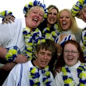 A 2001 journey for these colourful Sheffield Wednesday fans in Norwich