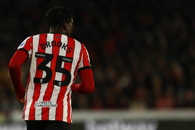 Sheffield United's Andre Brooks on his full debut against Tottenham Hotspur: Paul Thomas / Sportimage