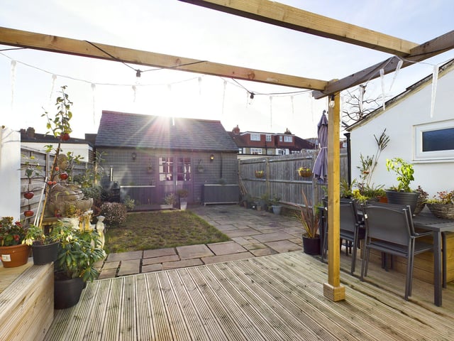 This three bedroom home in Hayling Avenue, Portsmouth is on the market for offers in excess of £375,000. It is listed by Chinneck Shaw.