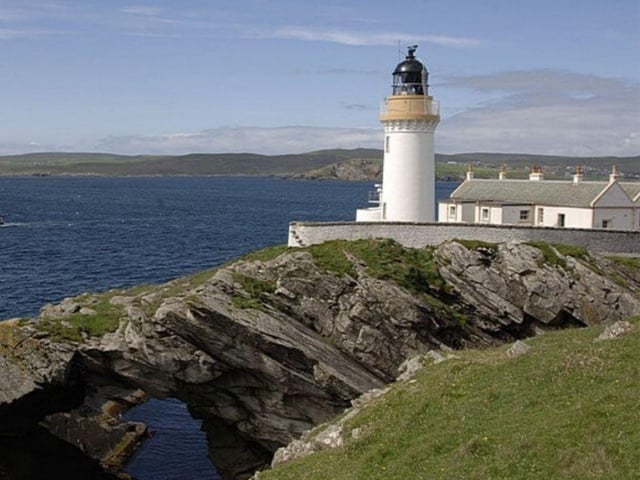 Located in Shetland, this stunning lighthouse sleeps six, with three bedrooms