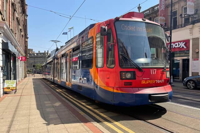 Sheffield's tram service has been suspended for the rest of the day today (Tuesday, July 19) due to the 'extreme heat'