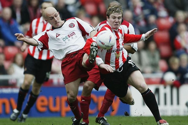 The Irish midfielder joined Sunderland from Tranmere and made 50 appearances for the Black Cats. He’s still playing today, at amateur side Moneymore FC in his homeland.
