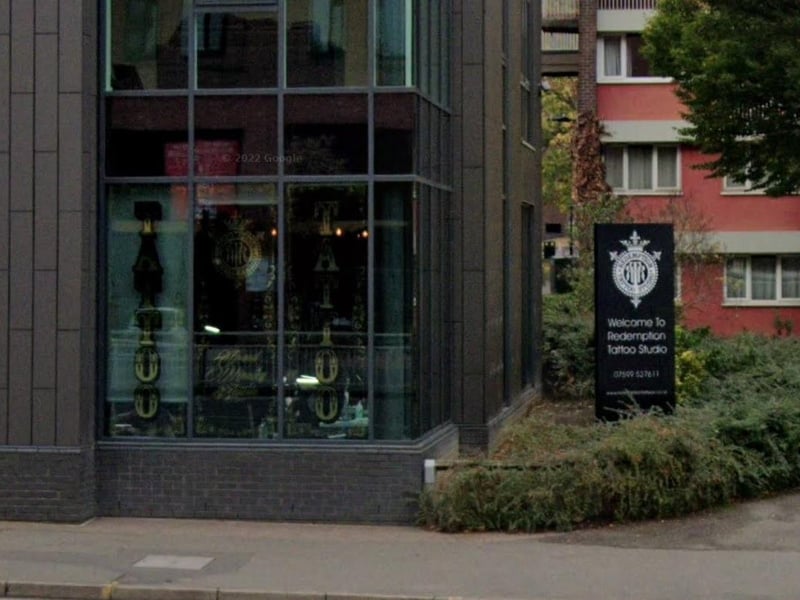 Redemption Tattoo, on Ecclesall Road, is rated 4.9 out of 5.0 on Google Reviews based on an astonishing 318 reviews.