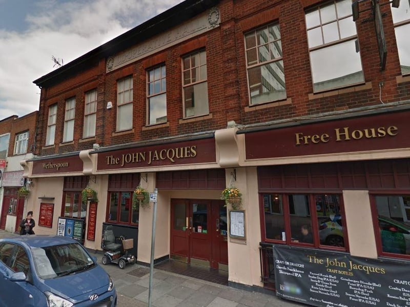 The John Jacques - J D Wetherspoon, on Fratton Road received a rating of five at an inspection on February 24.