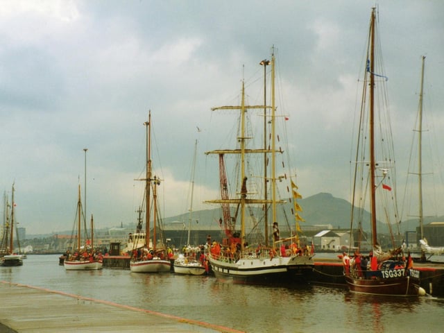 The 1995 race started in Edinburgh, before heading to Bremerhaven in Germany, Frederikshavn in Denmark, Amsterdam in the Netherlands, and Zeebrugge in Belgium.